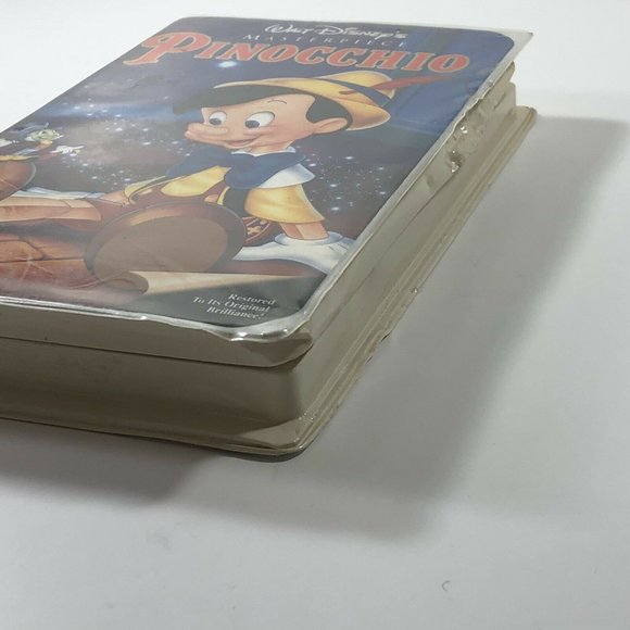 Walt Disney Masterpiece Pinocchio VHS Movie Tape - Picture 6 of 6